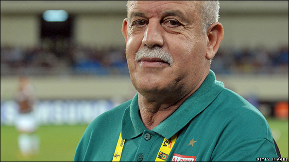 Algeria's Rabah Saadane