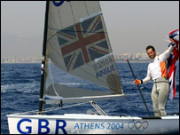 雅典奥运会上的安斯利