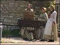 Filming Stardust at Castle Combe