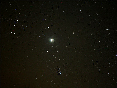 زهره و خوشه پروین