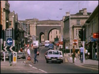 New Road in Chippenham in 1984