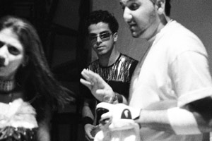 پشت صحنه افشین