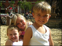 Children at Expo 2005