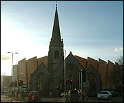 The development and the Charles Cross Church