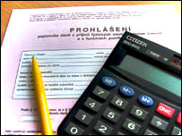Formulář daňového přiznání
