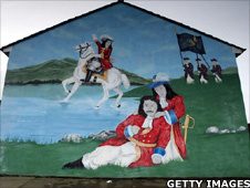 Loyalist mural, Belfast