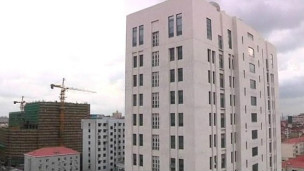 上海一座白色塔樓可能是61398部隊總部