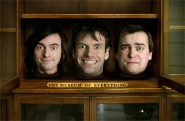Danny Robins, Marcus Brigstocke and Dan Tetsell