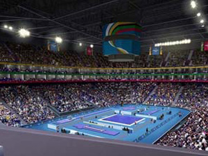 Artist impression of The O2 in Olympic phase