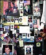 Memorial to victims in New York 