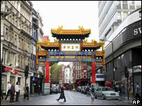 伦敦唐人街一瞥