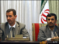 احمدی نژاد و اسد در تهران