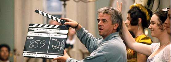 Production picture from the BBC television production of Pride and Prejudice