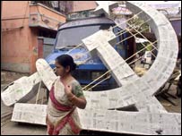 कोलकाता में चुनावी माहौल