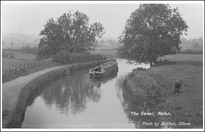 First Page - Canal, Aston-By-Stone, 1916.