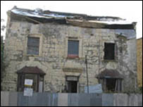 Fachada da casa de William Lyttle