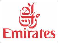 نشان شرکت هواپيمايی امارات