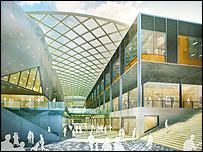 Sheffield's 'Sevenstone' redevelopment for John Lewis and surrounding area