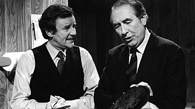 Richard Briers and Peter Jones
