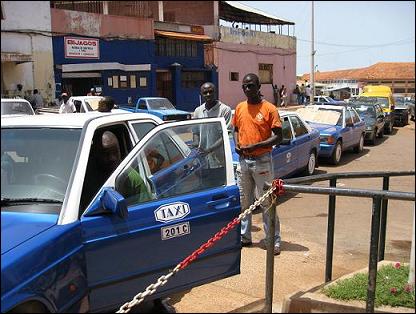 Taxistas de Bissau