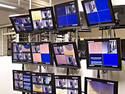 Monitors in the test farm