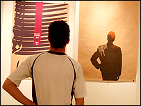 نمايشگاه آثار رضا عابدينی