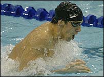 O nadador Michael Phelps