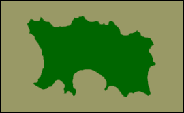 The sea rising around Jersey