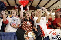 Palin supporters at Pima County Fairgrounds, Tucson, Arizona, 26 March 2010