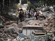 تخریب زلزله در چین