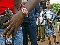 Rebeldes armadas liberianas