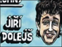 Jiří Dolejš na předvolebním billboardu