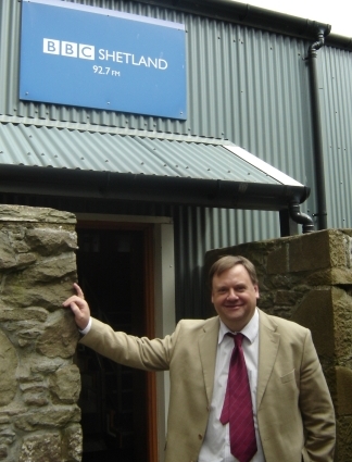 Jeff Zycinski at BBC Shetland