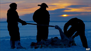 Inuit on the ice