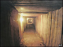 Sınırda bulunan tünel