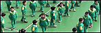 Picture: Children in Shanghai doing exercises