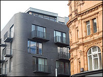 Old and new architecture in Sheffield