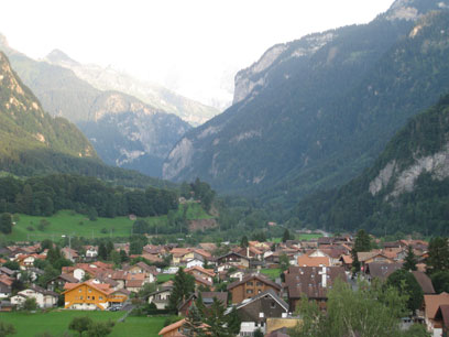 Wilderswil from our hotel