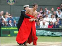 Streaker at Wimbledon
