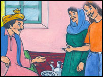 گل خان، فتح خان و شکيبا