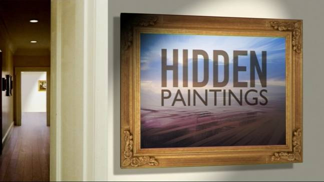 Hidden Paintings branding