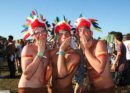 The crowd at Reading The crowd at Reading