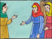 بی بی گل ، زرمينه و فاطمه