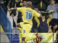 Senna foi destaque no Villareal