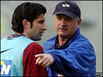 Figo e Scolari