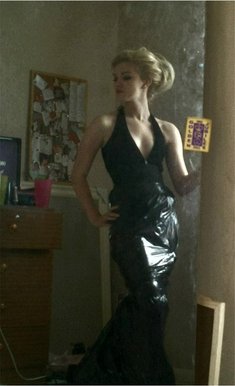 Bin Bag Liner, Low Cut Dress