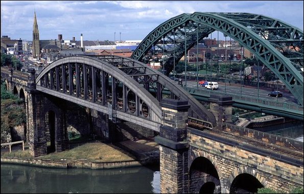 Wearmouth Bridge in Sunderland