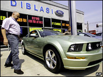 ABD'de otomobil galerisi