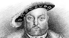 Sketch of Henry VIII