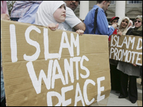 Demonstrace v Leedsu